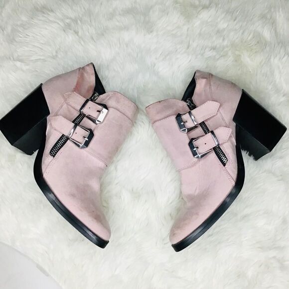 Forever 21 pink booties - Picture 1 of 6